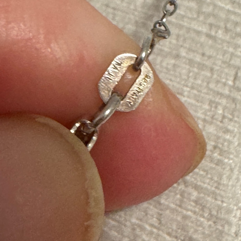 J. Jill coral silver Pendant Necklace - Women Jewelry - Picture 3 of 4